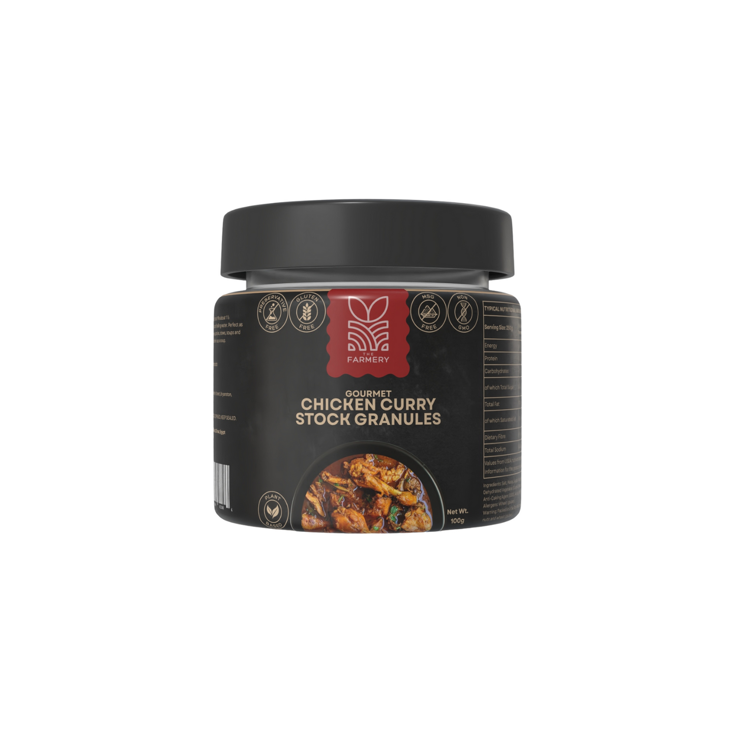 The Farmery Gourmet Chicken Curry Stock 155g