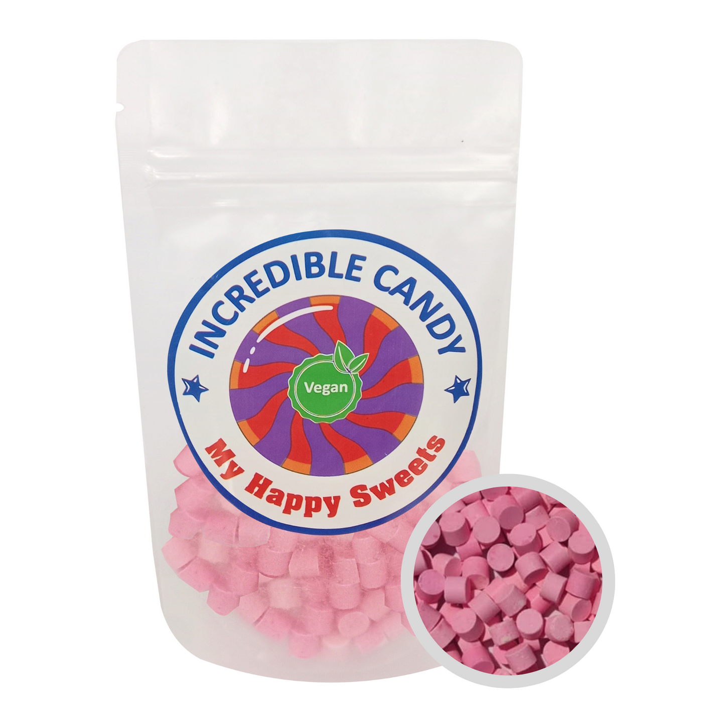 Incredible Candy Vegan Pinkies 130g