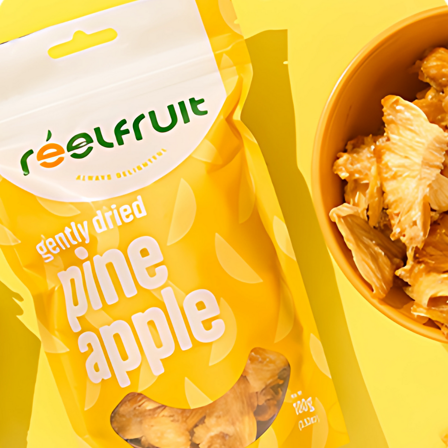 ReelFruit Gently Dried Pineapple 75g
