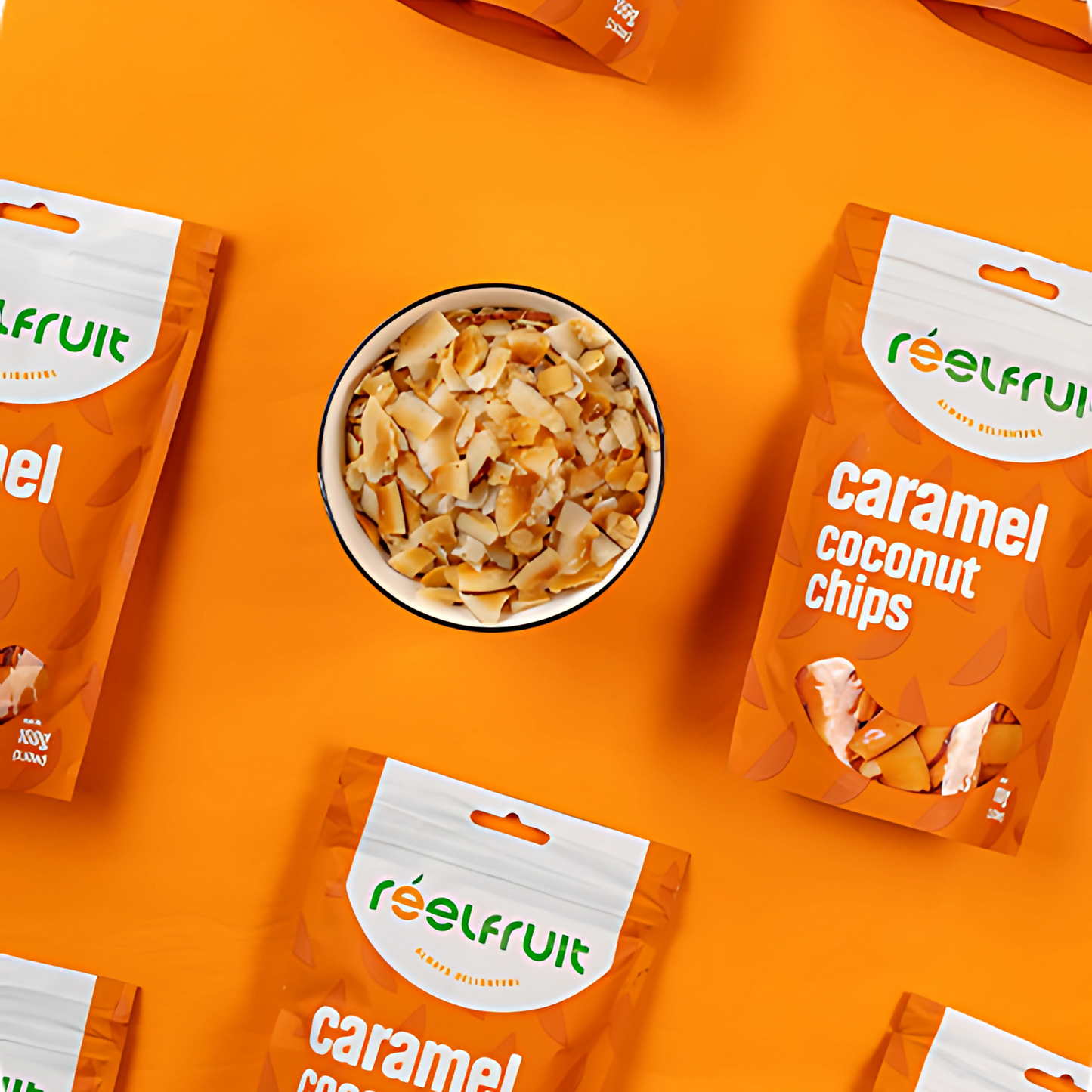 ReelFruit Toasted Coconut Chips (Caramel) 75g