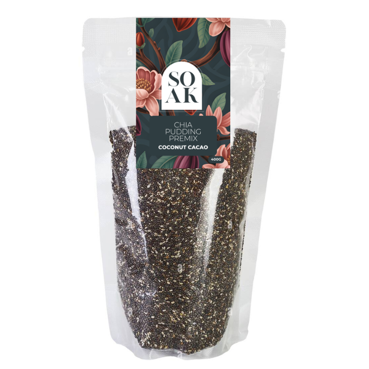 Chia Pudding Premix - Coconut Cacao 400g
