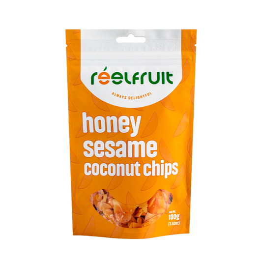 ReelFruit Toasted Coconut Chips (Honey Sesame) 75g