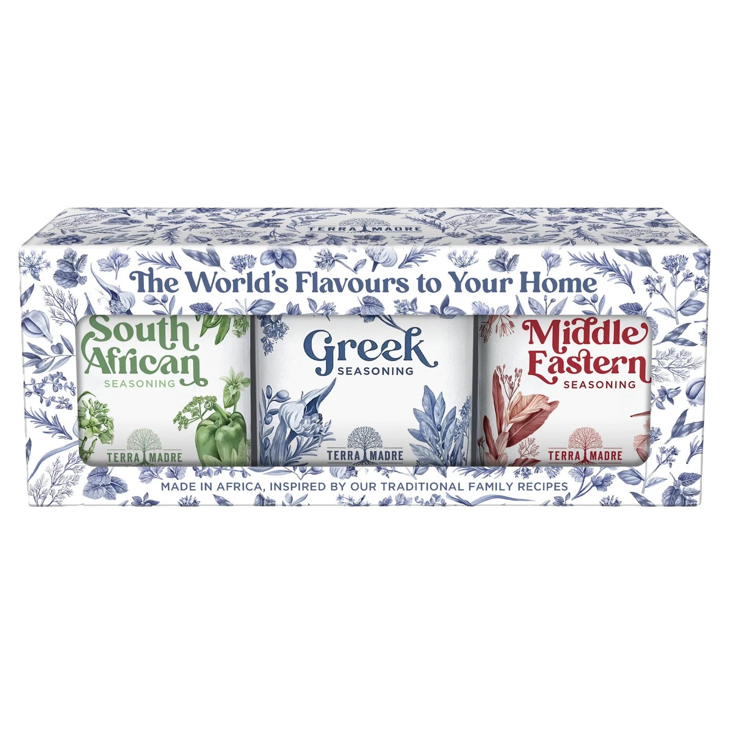 Terra Madre Seasoning Gift Pack 3 x 250g